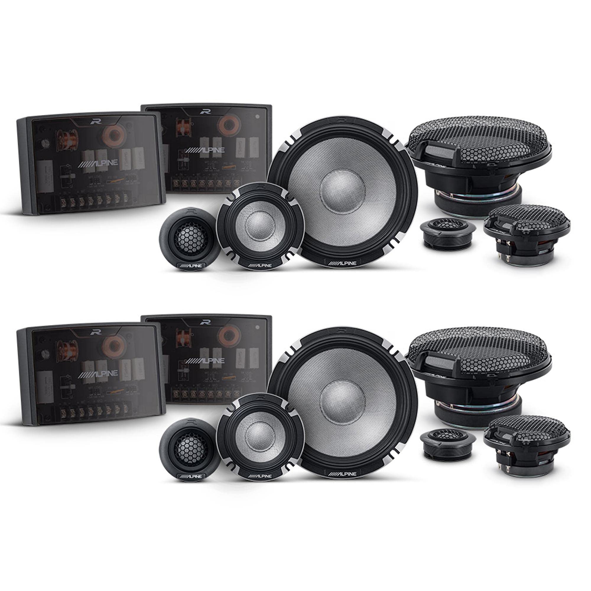 Amazon.co.jp: Alpine R2スピーカーセット - R2-S653 6.5インチ R
